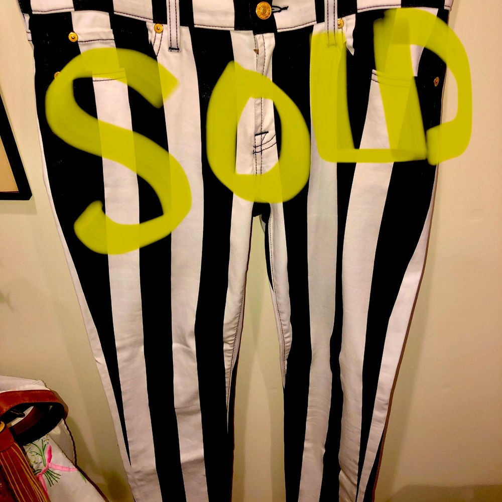 SENVEN 7 FOR ALL MANKIND Stripe Jeans